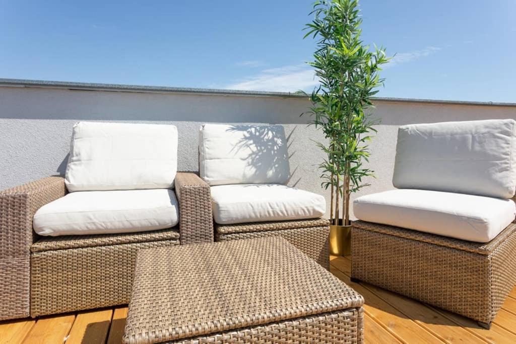 Skyline Penthouse L Lf44 Lejlighed Wien Eksteriør billede